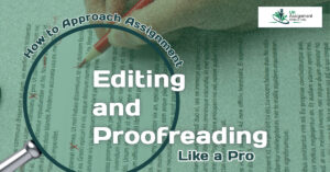 Assignment editing and proofreading